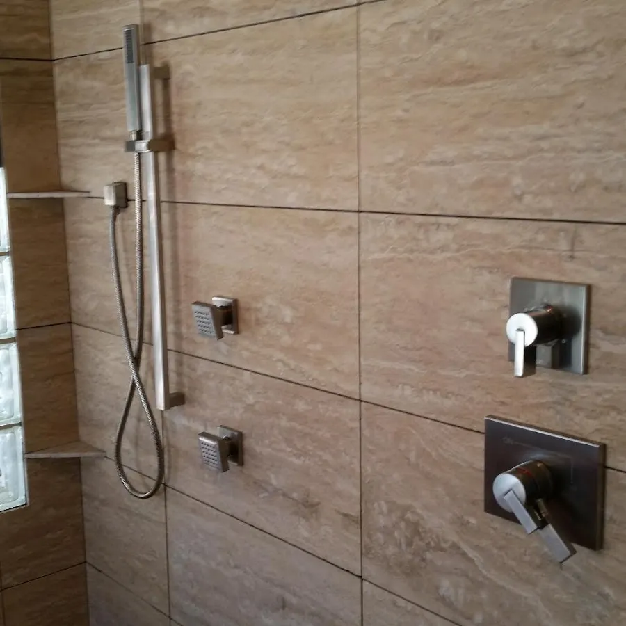 Shower fixture installation for Frozen Pipe Repair in Shaler